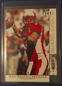 2004 Sage HIT Ben Roethlisberger Rookie Card RC #7 - Picture 1 of 2