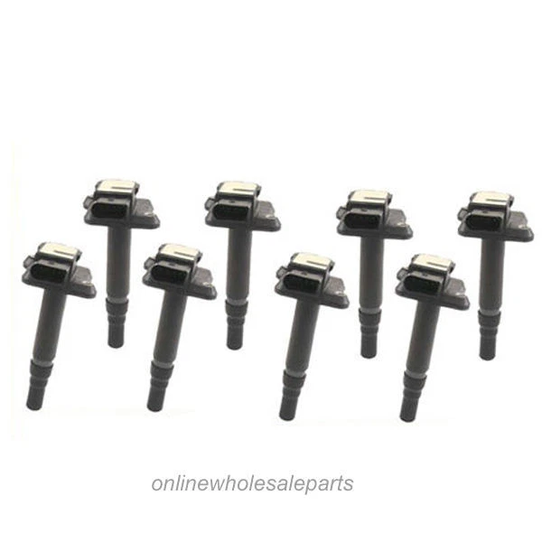 Ignition Coil Coils B316*8 Set Of  IC70 For VW Audi A6 / A8 Quattro RS6 S6 S8 V8 - Image 1 of 2