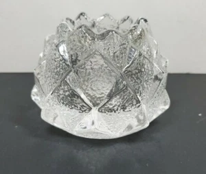Orrefors Sweden "Nimbus Artichoke" Candleholder - Picture 1 of 3