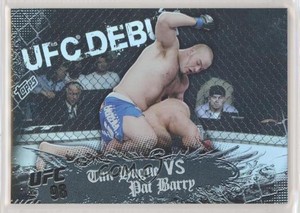 2010 Topps UFC Main Event UFC Debut Black /188 Tim Hague Pat Barry vs #121