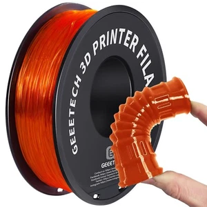 Geeetech Imprimante 3D Tpu Filament orange 1.75Mm 1Kg/roll Consommables Nouveau - Photo 1/7