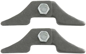 Par de pestañas de cabecera de acero pestañas de cabecera de carreras suciedad modificada carreras - Imagen 1 de 1
