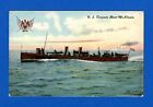 USS MacKenzie Torpedo Boat No. 17/TB-17 Postcard
