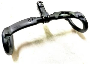 3T Aeronova Ltd Carbon Handlebar 42 cm with 90 mm stem - Picture 1 of 8