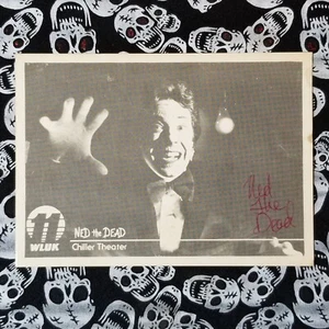 Ned The Dead Chiller Theatre TV Horror Host 80s Photo Greenbay WI WLUK 11 WACY - Picture 1 of 9