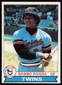 1979 Topps Bombo Rivera Minnesota Twins #449
