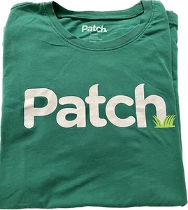 NEW Patch.com AOL Media Short Sleeve T-Shirt Collectible - Unisex Adult S - Picture 1 of 3