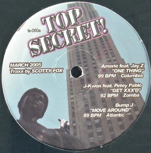 50 CENT / TRU / MIKE JONES "TOP SECRET MARCH 2005" VINYL 12" COMPILATION SEALED! - Picture 1 of 2