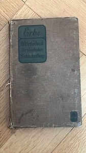 ERBE ✨ WÖRTERBUCH DER DEUTSCHEN RECHTSCHREIBUNG ca 1890 Antiquariat - Bild 1 von 3