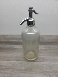 Vintage Seltzer glass Bottle Soda Glass Jos. Green NY  - Picture 1 of 9