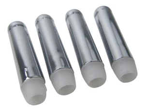 Set IN Cromo Audi 80 100 A3 8L A4 B5 A6 4B 4x Originale Perno per Porta Türpin - Foto 1 di 1