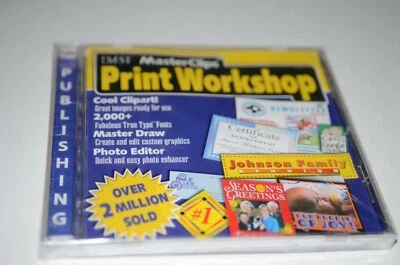 IMSI/Design Masterclips Print Workshop - 755142200107 - Image 1 of 2