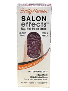 Sally Hansen Salon Effects Real Nail Polish Strips 16 Strips - 07 Tight Rope - Picture 1 of 4