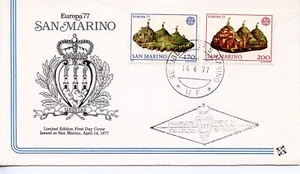 SAN MARINO 1977 EUROPA Stamps FDC1501 - Picture 1 of 1