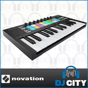 Novation Launchkey Mini MK3 25 Key USB MIDI Keyboard w 16 RGB Backlit Pads - Picture 1 of 9