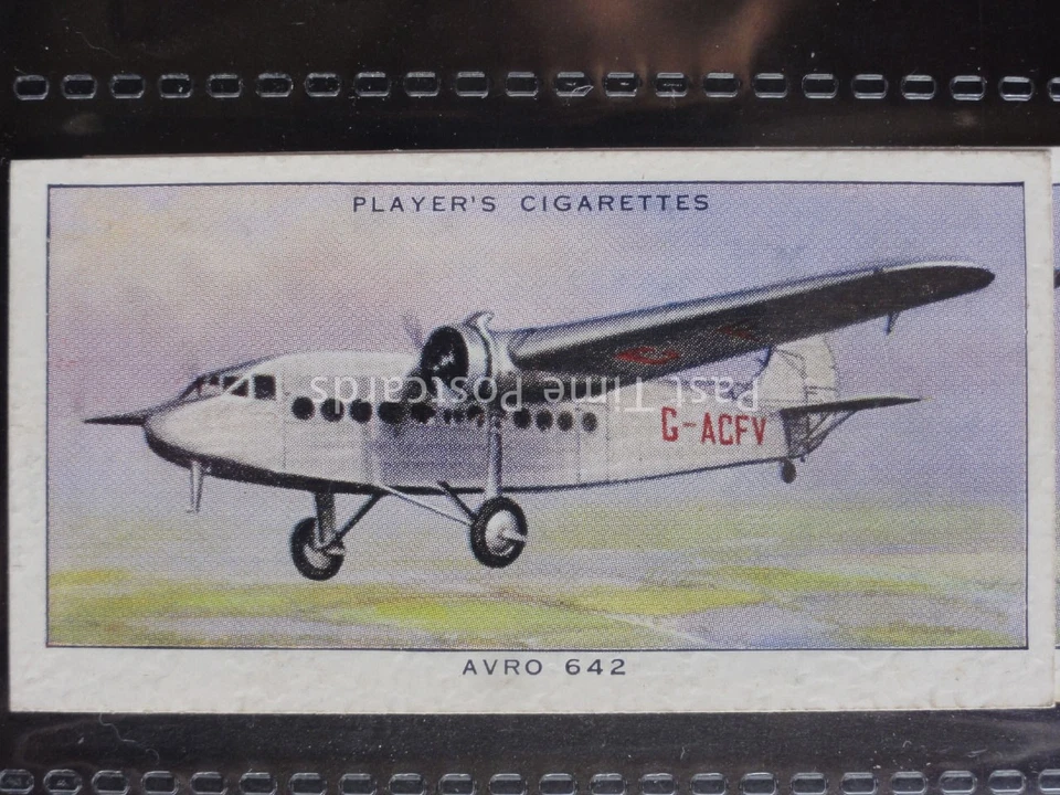 No.6 AVRO 642 (GB) - Aeroplanes, Civil - John Player 1935 - Image 1 of 1