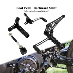Rear Foot Controls Footpeg Levers Linkages Fit For Harley Sportster 48 XL1200X - Bild 1 von 12