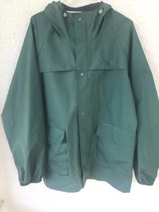 Columbia PVC Rain Suit Size Large Forest Green - Picture 1 of 11