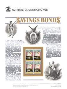 #361 29c Savings Bonds #2534 USPS Commemorative Stamp Panel - Picture 1 of 1