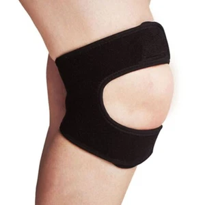 ADJUSTABLE KNEE SUPPORT COMPRESSION BRACE PATELLA ARTHRITIS PAIN RELIEF STRAP - Picture 1 of 10