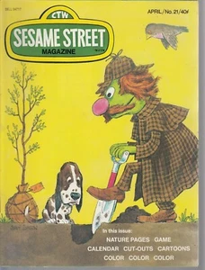 Sesame Street Magazine--# 21 April 1973-----8 - Foto 1 di 1