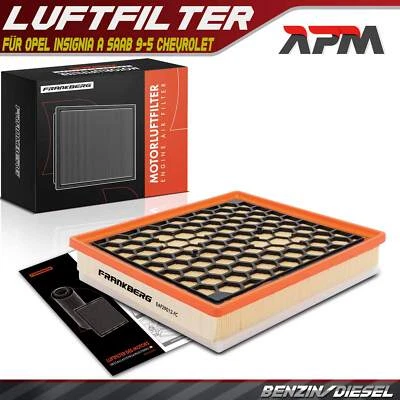 Luftfilter Motorluftfilter für Opel Insignia A G09 Saab 9-5 YS3G Chevrolet