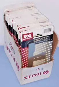 NEW 24 Set Lot - HALEX #46279 Electrical Switch Outlet Box Supports For Dry Wall - Picture 1 of 6