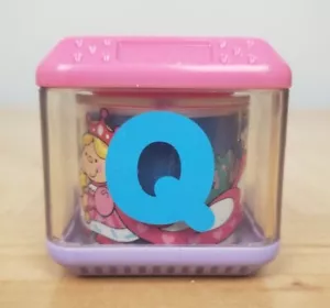 Alphabet Buchstabe Q Queen Fisher Price Peek A Boo Block - Bild 1 von 7