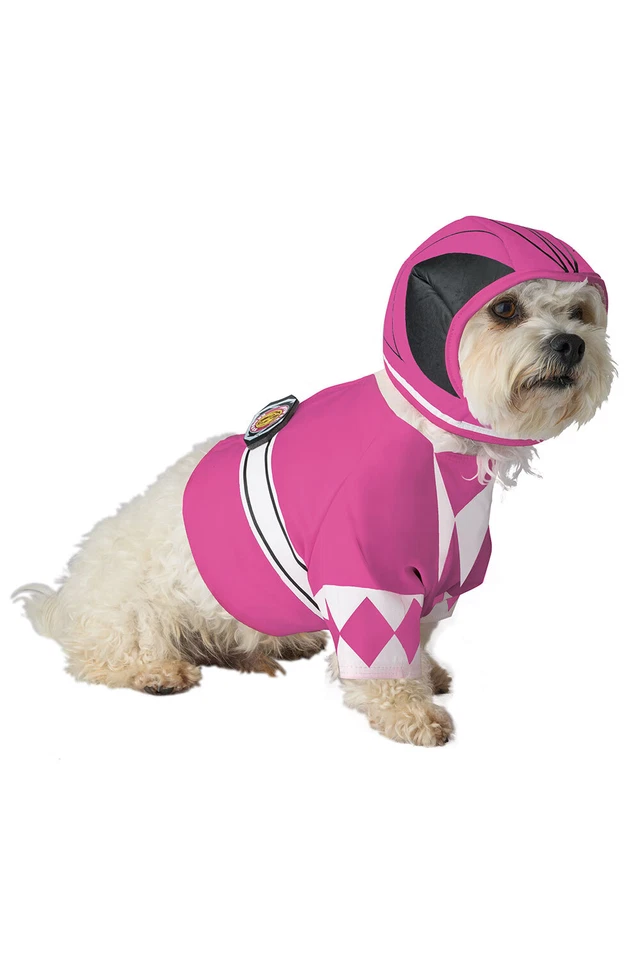 Pink Power Ranger Pet Costume - Image 1 of 1