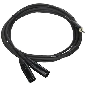 Roland Black Series Balanced Interconnect Cable 1/8" TRS to Dual XLR Male 10ft - Picture 1 of 1
