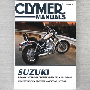 1987-2007 Suzuki Intruder VS 1400 Boulevard S83 CLYMER REPAIR MANUAL M482 - Picture 1 of 3