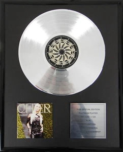 Cher Living Proof gerahmt CD +12" Vinyl record goldene/platin Schallplatte - Bild 1 von 1