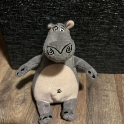 Ty Beanie Gloria the Hippo 7" Madagascar Movie Escape 2 Africa Retired  - Image 1 of 4
