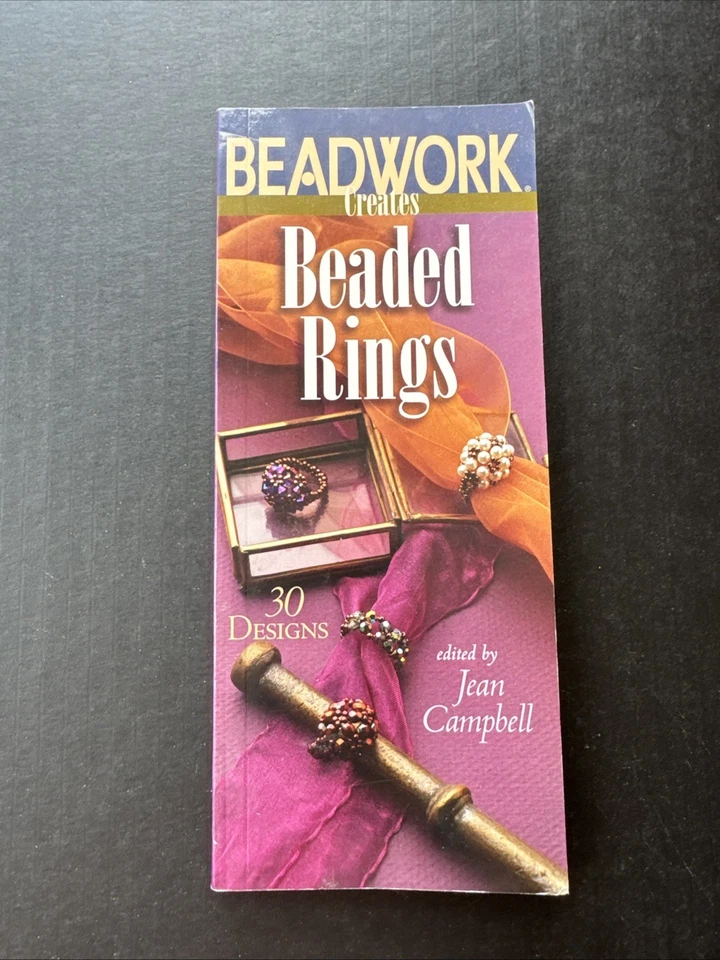 Beadwork Creates - Beaded Rings by Jean Campbell - image 1 of 4