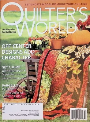 Quilter's World Magazine Oct 2009 - Autumn Quilt Cover - Image 1 of 4