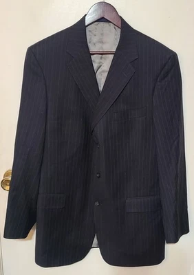 Blazer Hart Schaffner Marx Trompetista Dorado Para Hombres Talla 44R Chaqueta Lana Cachemira EE. UU. Foto 1 de 4