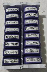 MessageStor Memory Picture Perfect Stamps It's A Party 16 Self Inking 2 Storage - Picture 1 of 2