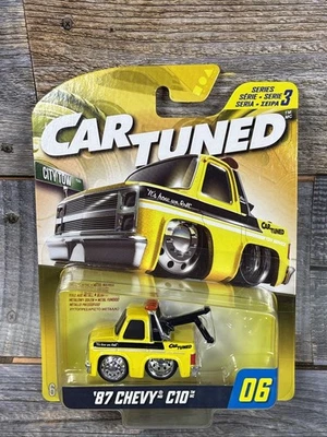 NEW 2025 CarTuned Series 3 Hobby Alternate '87 Chevy C10 Tow Truck City Tow - Image 1 of 3