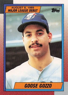 1990 Topps Major League Debut 1989 #44 Goose Gozzo - Image 1 of 2