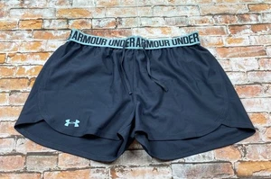 Under Armour Shorts Womens Medium Gray Athletic Running Training Workout Gym - Picture 1 of 13