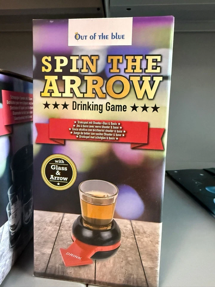 Trinkspiel Trinkroulette Schnapsglas Partyspiel Trinkspiel - Bild 1 von 1