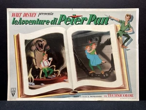 LE AVVENTURE DI PETER PAN fotobusta poster Disney Animazione Cartoon BEL21 - Picture 1 of 10