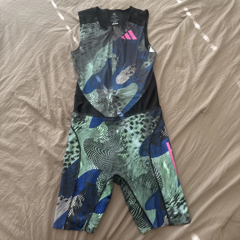 2023 adidas Pro Elite Track Speedsuit Men’s Size M - Image 1 of 3