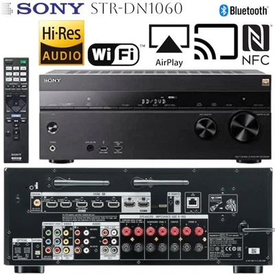 SONY STR-DN1060 Netzwerk 7.2 ChromeCast Receiver Dual WiFi NFC Bluetooth AirPlay - Bild 1 von 2