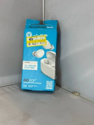 Go Pop+ True Wireless Bluetooth Auriculares Nube - Blanco Foto 1 de 3