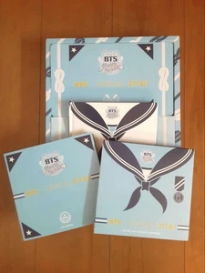 BTS SUMMER PACKAGE2014 Official Photobook Pin badge ARMY KPOP pre-owned - Picture 1 of 8