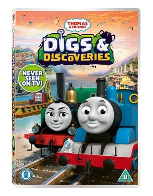 Thomas & Friends - Digs & Discoveries (DVD) John Hasler (Voice of) (UK IMPORT) - Image 1 of 2