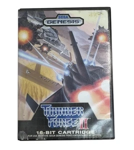 Vintage Thunder Force II Sega Genesis, 1989 NO GAME ONLY Case w/manual - Picture 1 of 6