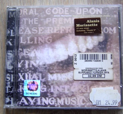 CD Supposed Former Infatuation Junkie / Alanis Morissette /  1998 - Bild 1 von 2