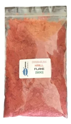 Krill Flake Tropical & Marine Fish Food Aquarama® Premium Grade [ 1 x 50g Bag ]